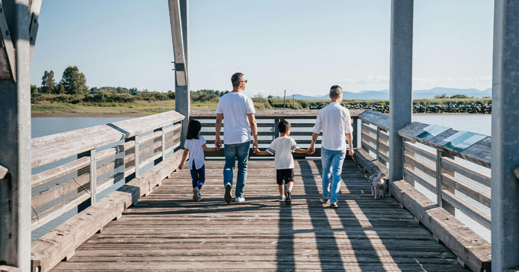 family outdoor