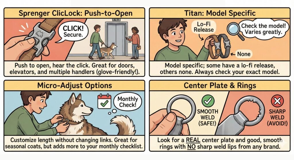 Quick-Release Centers
