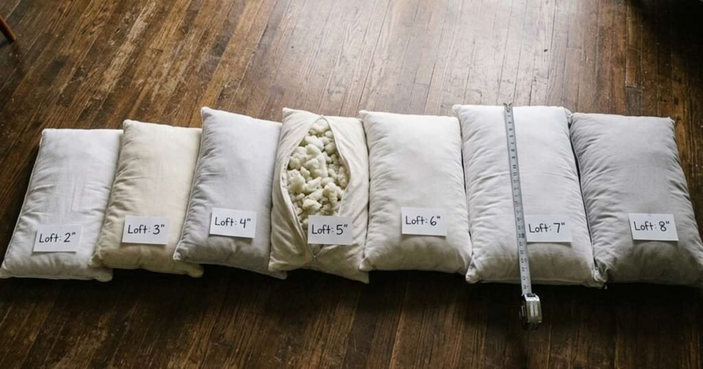 adjustable high loft pillows comparison