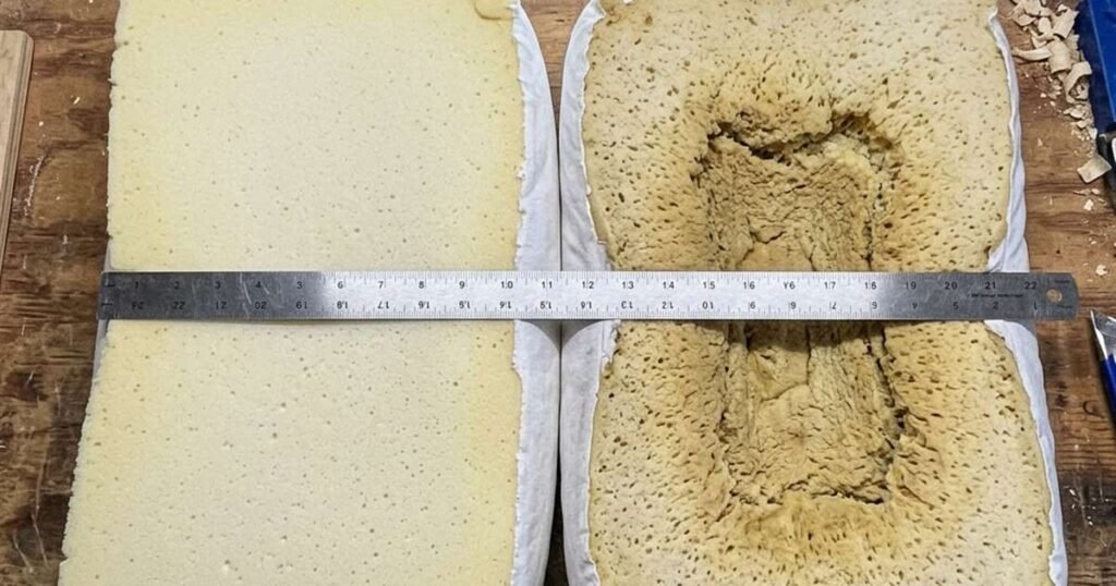 How Long Do Memory Foam Pillows Last? 4 Signs It's Time to Replace Yours 1 memory foam pillow cross section degradation