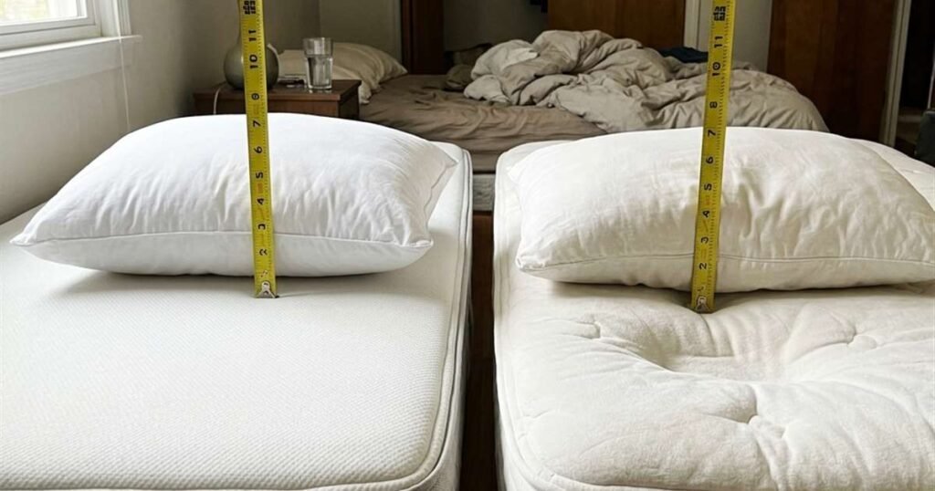 testing-memory-foam-pillow-firmness