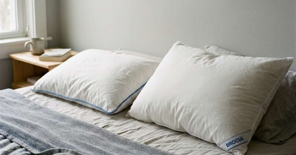 two-pillows-side-by-side-on-a-bed-one-with-a-visibly-higher-loft-than-the-other-showcasing-best-adjustable-pillows