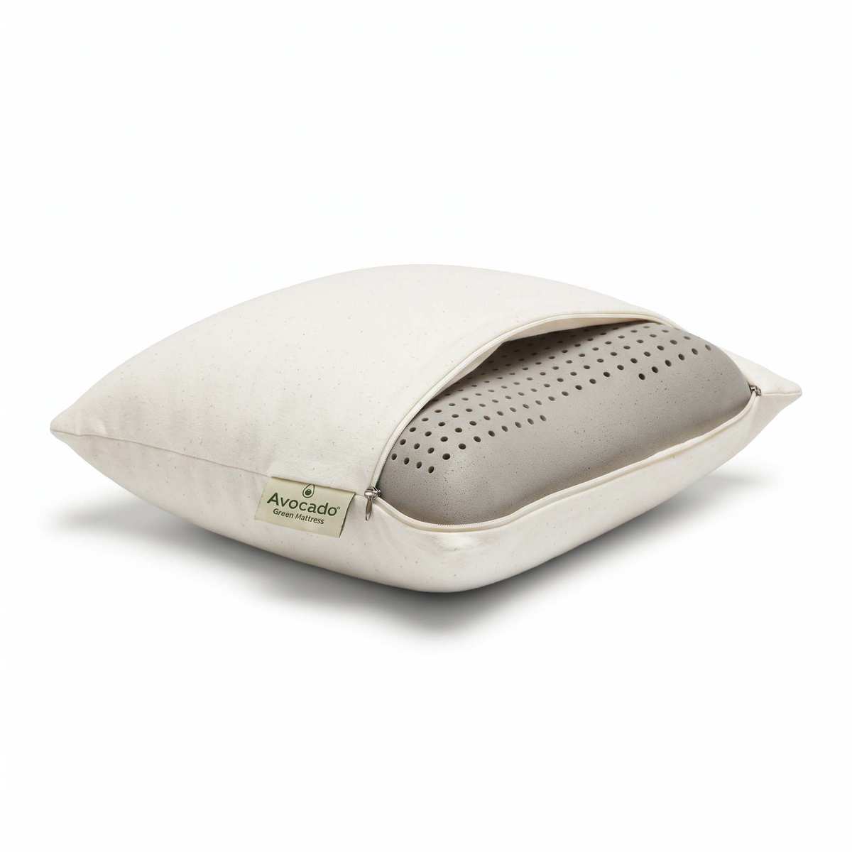 Avocado Molded Latex Pillow
