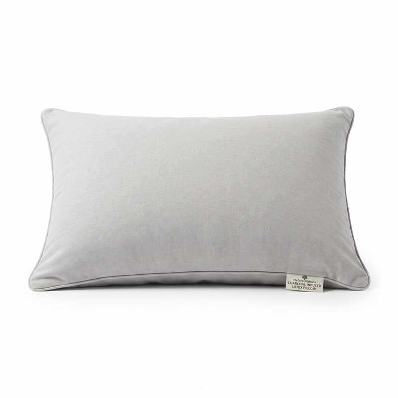 My Green Mattress Charcoal Infused Latex Pillow