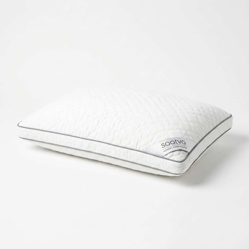 Saatva Graphite Memory Foam Pillow
