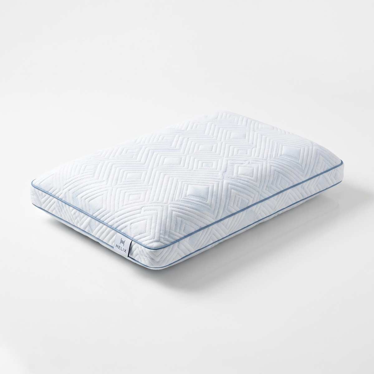 Helix GlacioTex Cooling Memory Foam Pillow Low Loft